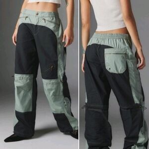 Silence + Noise Baggy Moto Cargo Pants- Urban Outfitters Sz LG NWT